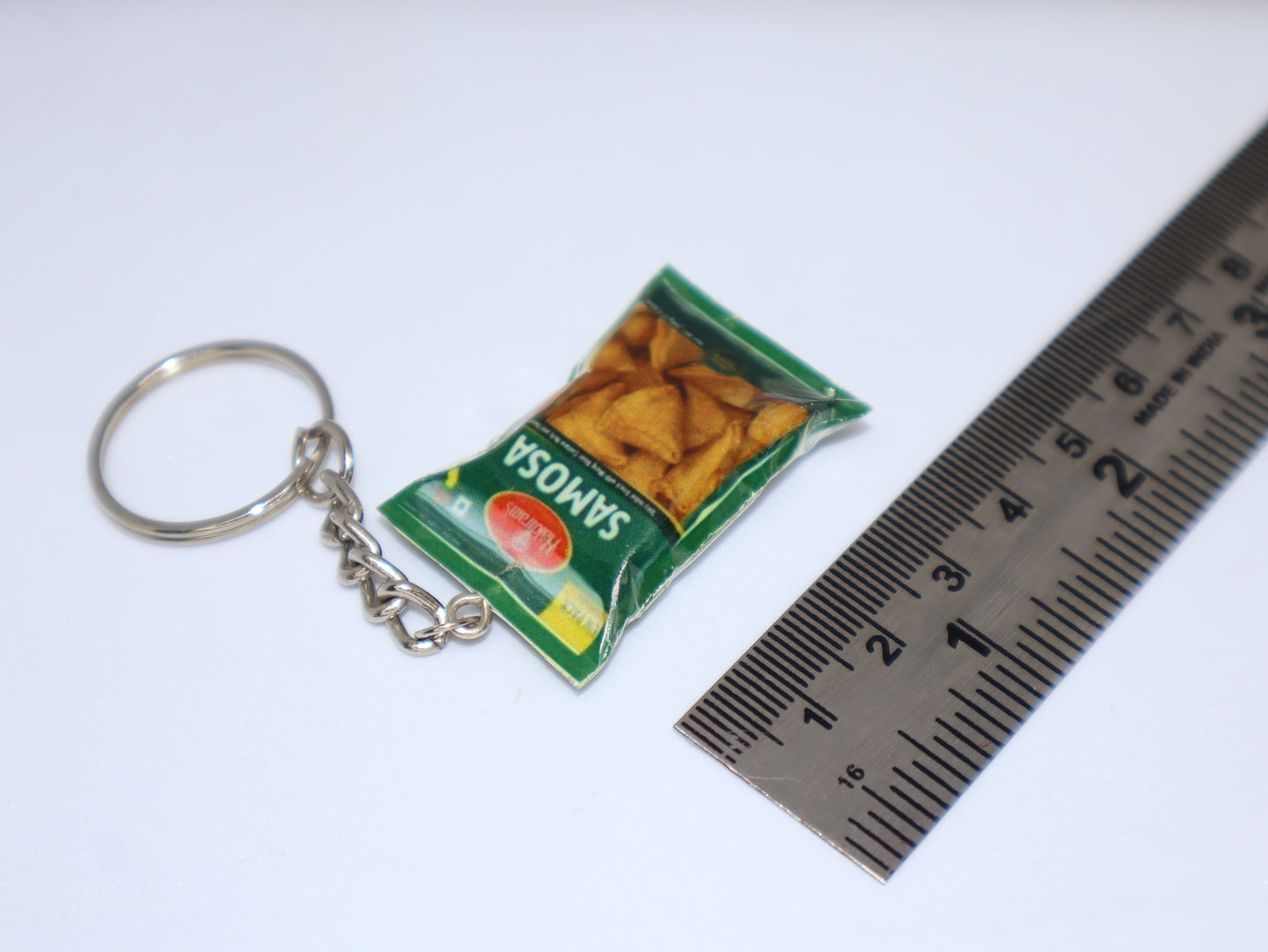 Haldiram’s Samosa Packet Keychain