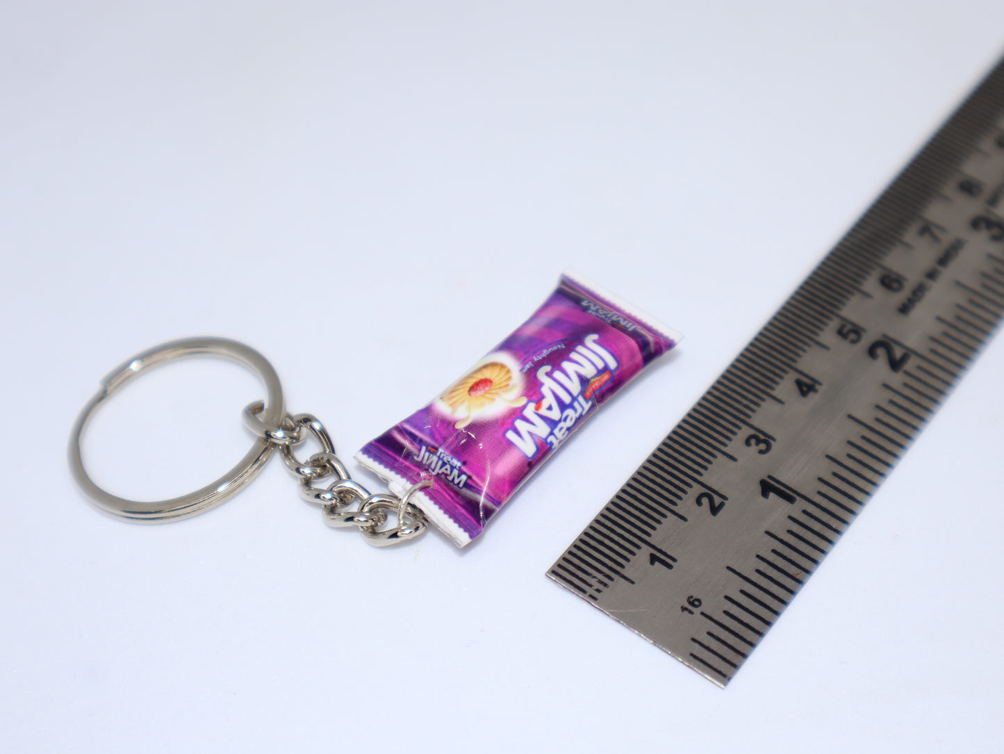 Britannia Treat Jim Jam Biscuits Packet Keychain
