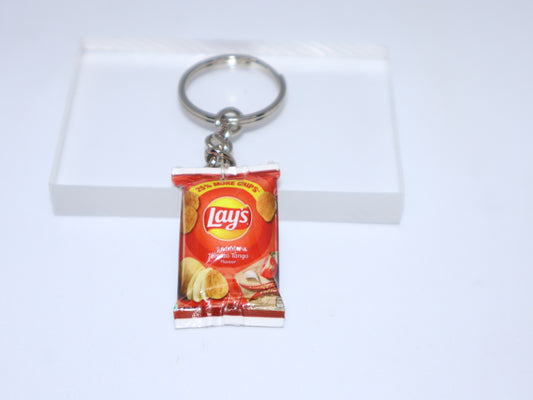 Red Lays Packet Keychain