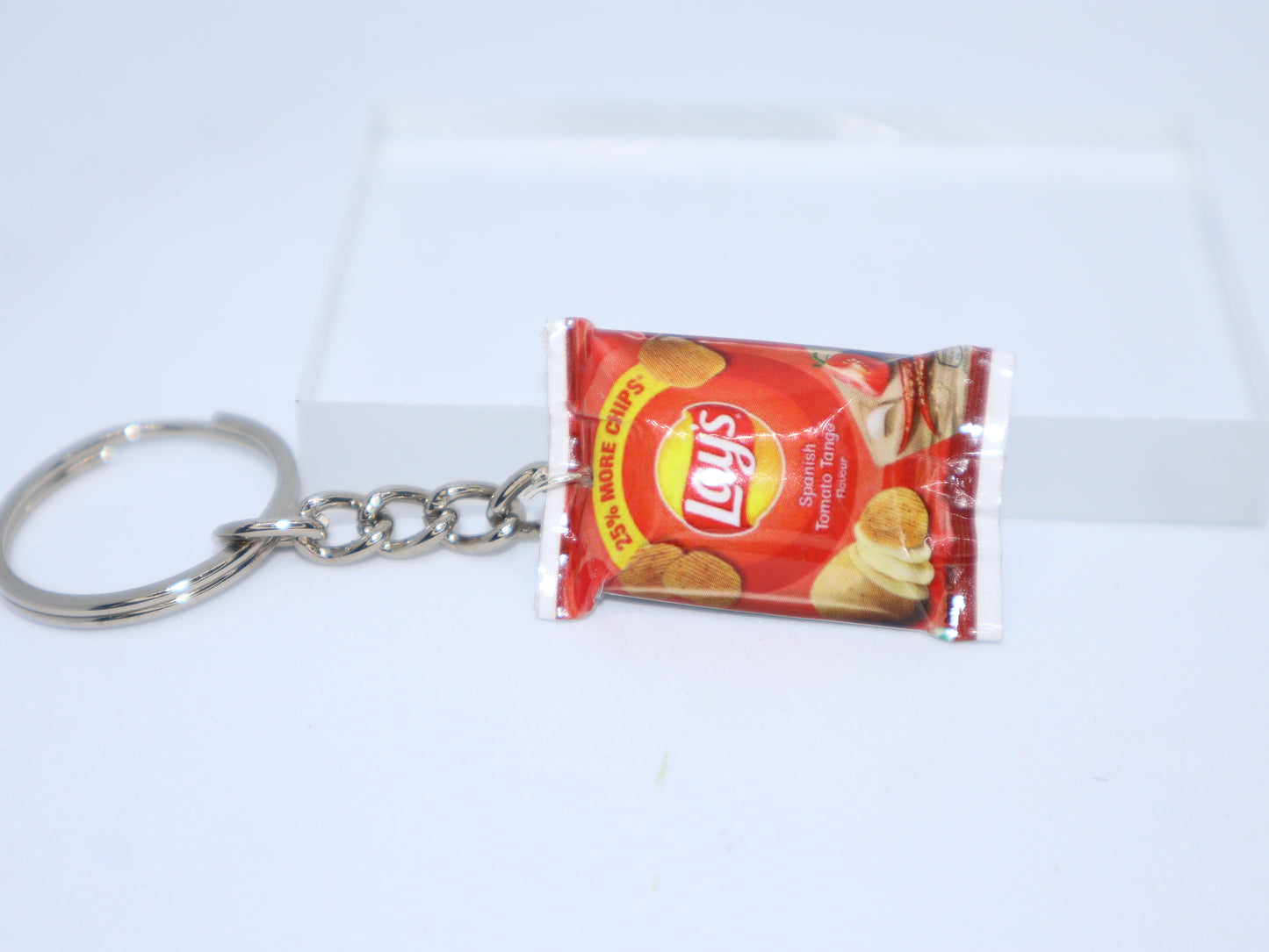 Red Lays Packet Keychain