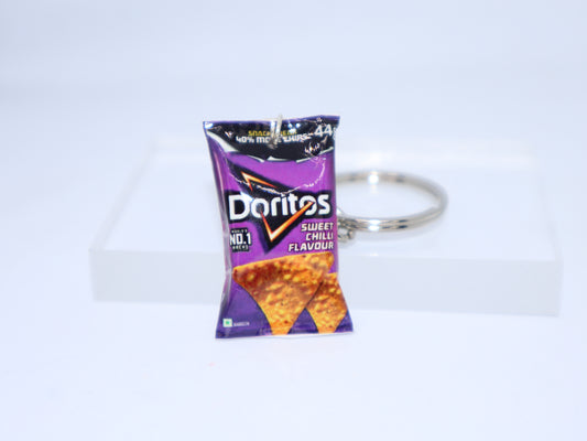 Doritos Nacho Chips Sweet Chilli Flavour Packet Keychain