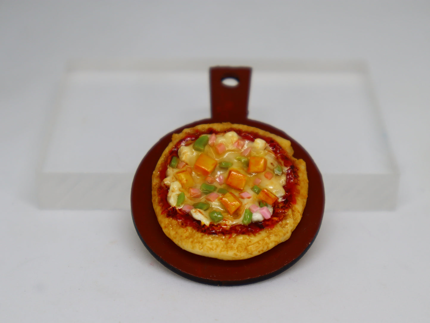 Paneer Pizza Miniature Fridge Magnet