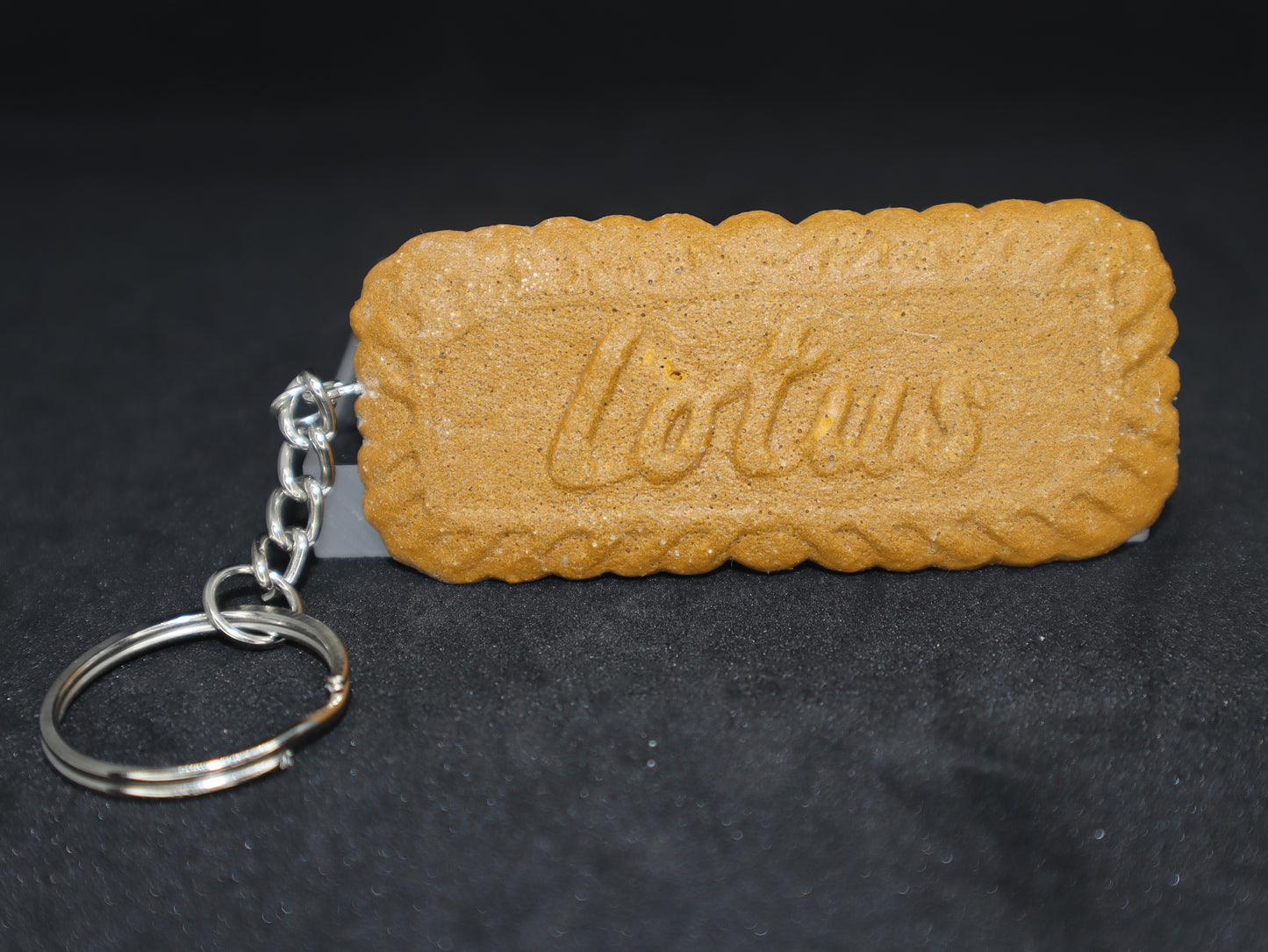 Lotus Biscoff Biscuit Keychain(Real Size)