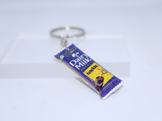 Dairy Milk Crackle Miniature Keychain