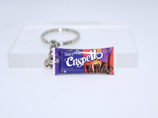Dairy Milk Crispello Miniature Keychain