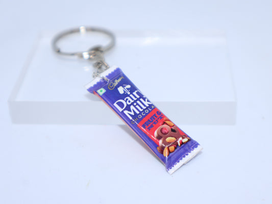 Dairy Milk Fruit & Nut Miniature Keychain