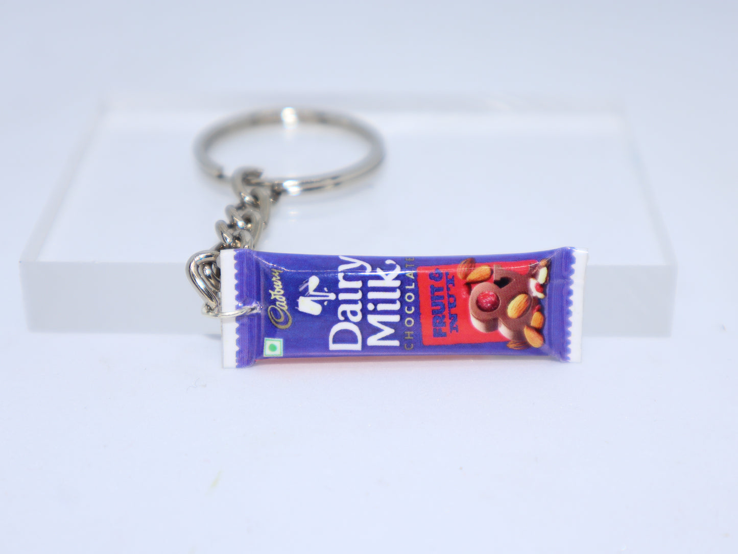 Dairy Milk Fruit & Nut Miniature Keychain