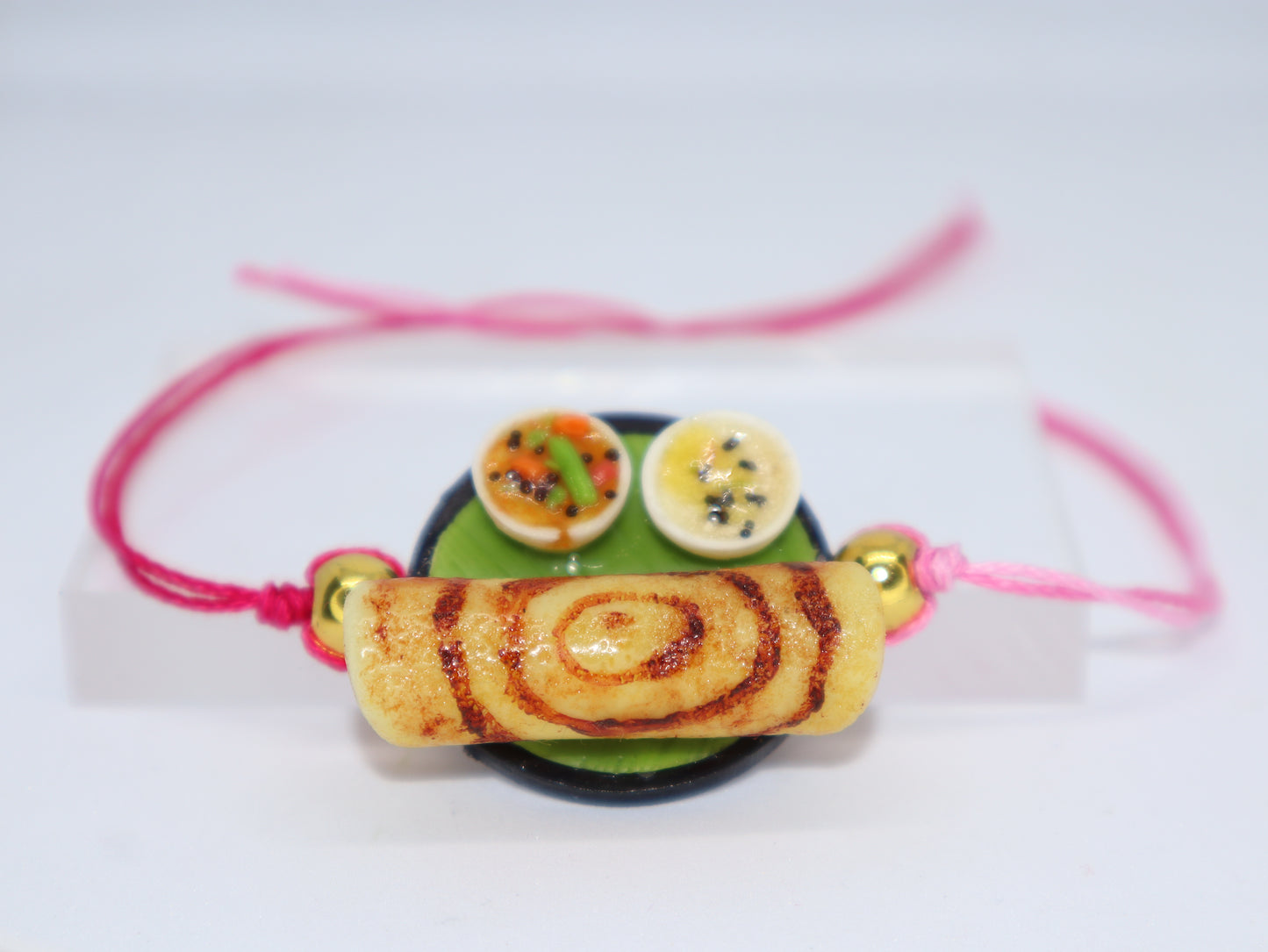 Miniature Dosa Platter Rakhi