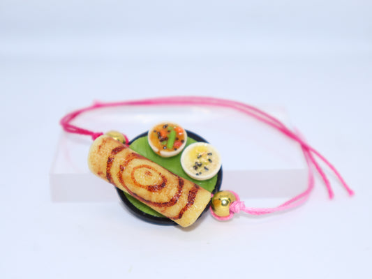 Miniature Dosa Platter Rakhi