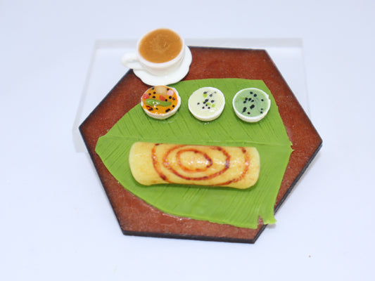 Miniature Dosa with Coffee Magnet