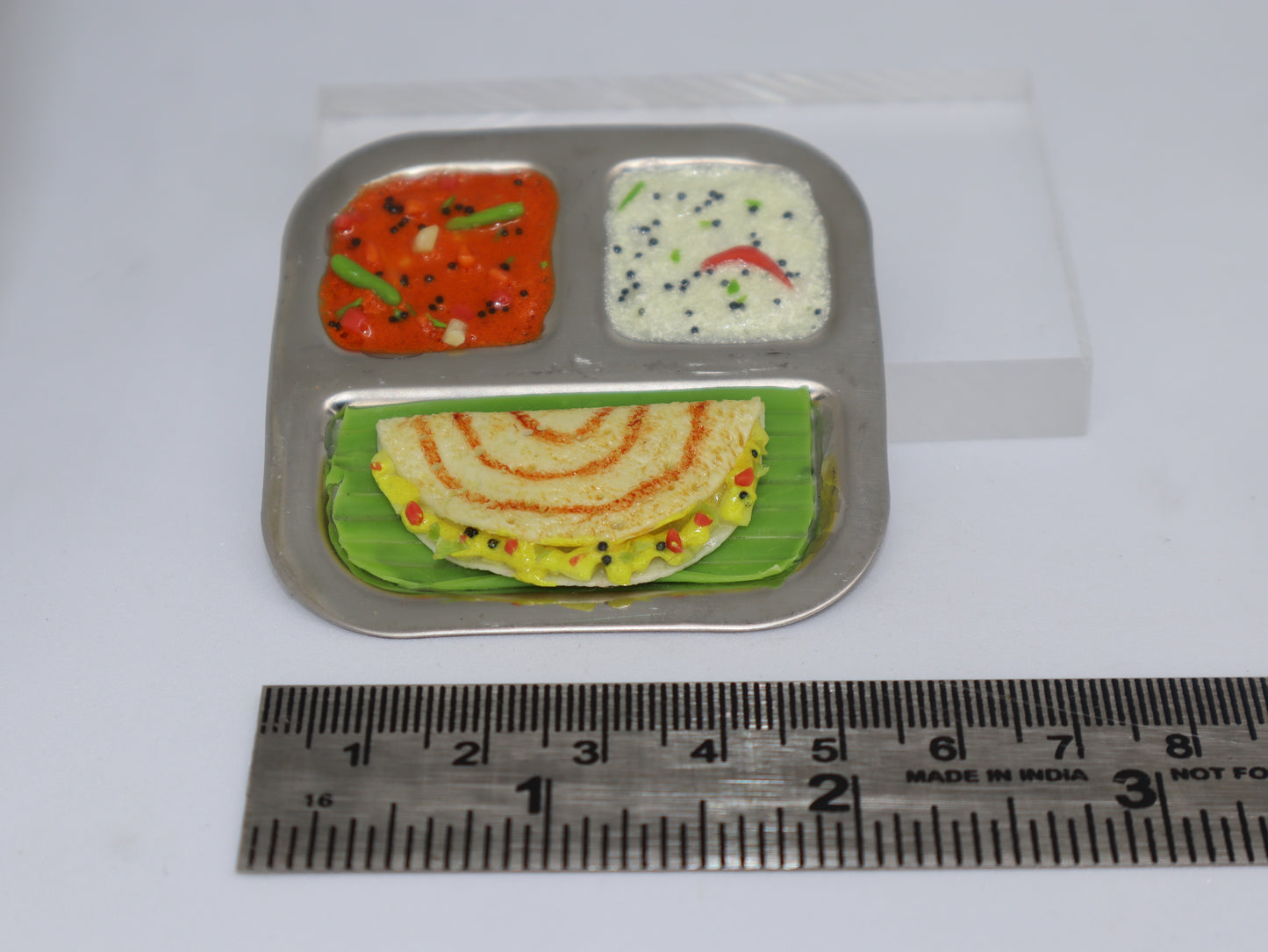 Miniature Masala Dosa Platter Magnet
