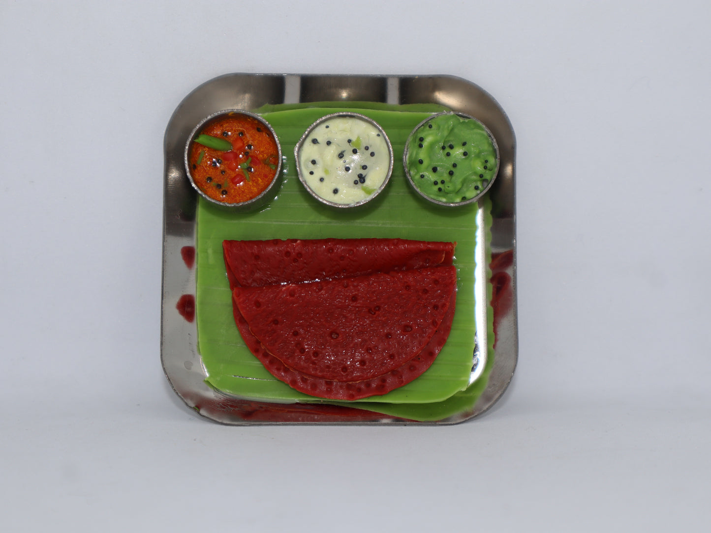 Miniature Ragi Dosa Platter Magnet