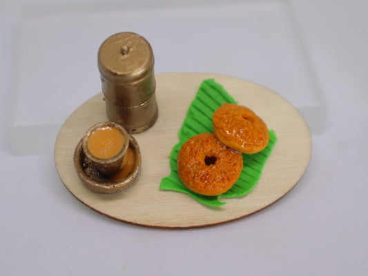 Miniature Filter Coffee & Vadai Combo Magnet