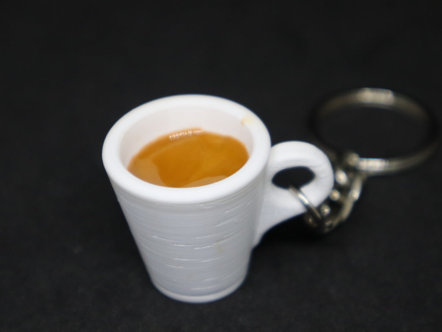 ☕ Mini Coffee Cup Keychain 🔑✨