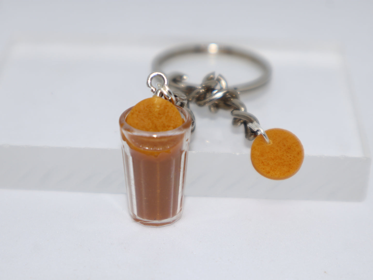 Tea with Butter Biscuit Keychain