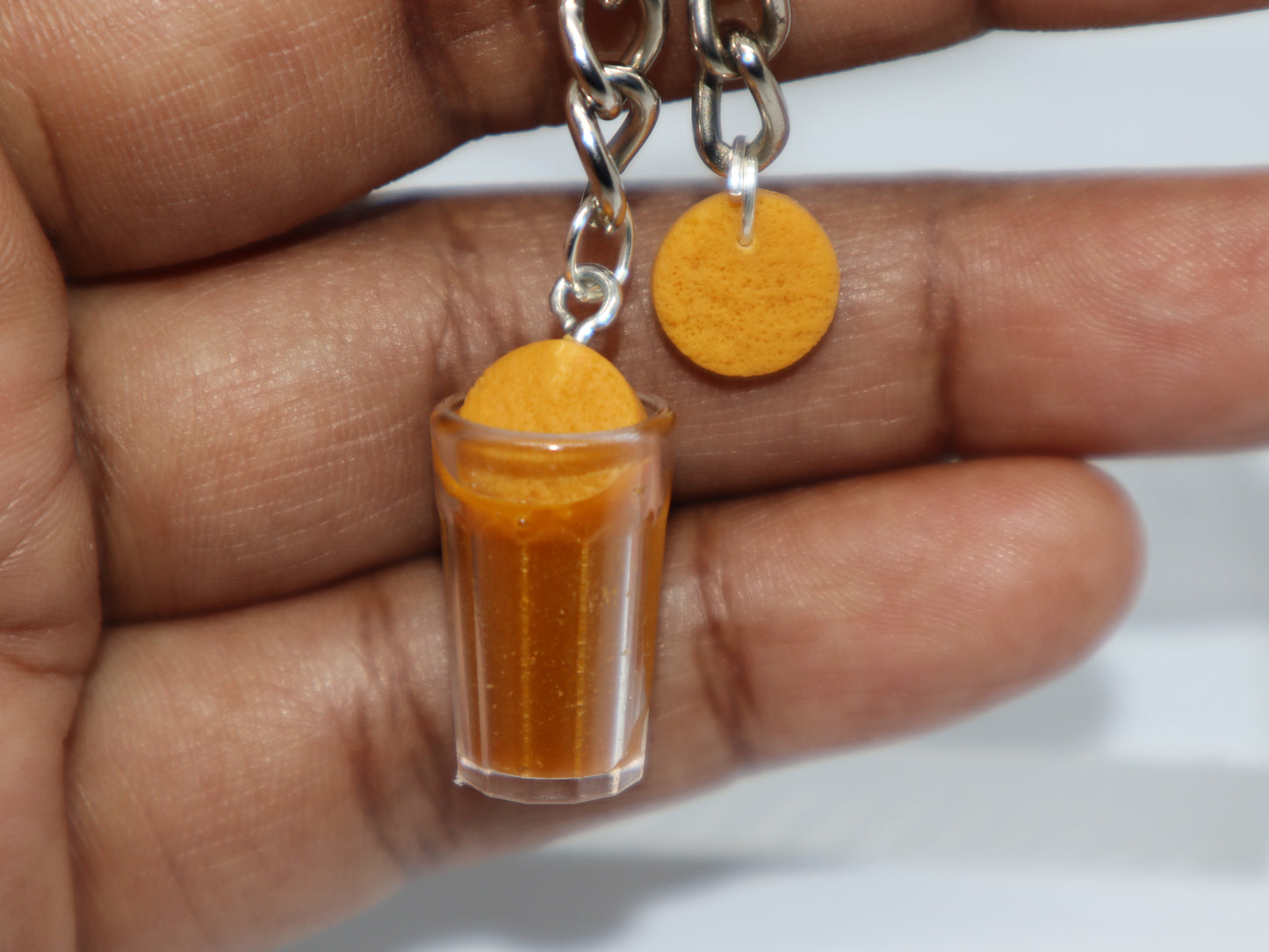 Tea with Butter Biscuit Keychain
