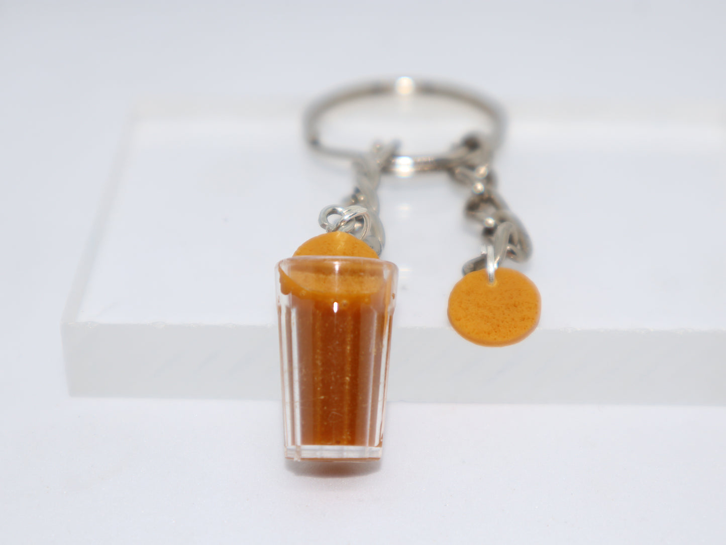Tea with Butter Biscuit Keychain