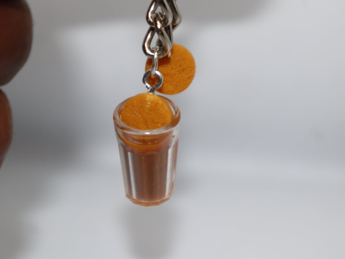 Tea with Butter Biscuit Keychain